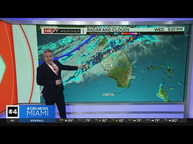 Miami weather for Wednesday 4/3/24 5PM