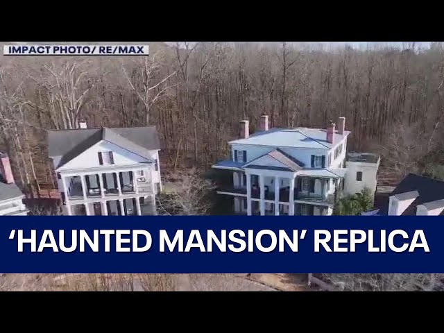 ⁣'Haunted Mansion' house replica for sale near Atlanta
