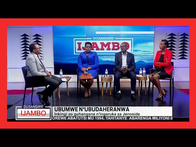 ⁣#DusangiraIjambo: Ubumwe n'Ubudaheranwa | Inkingi zo guhangana n'ingaruka za Jenoside