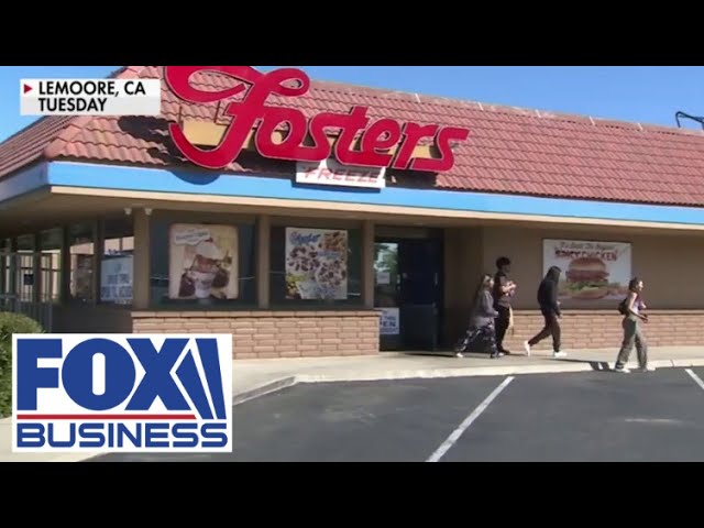 ⁣California's minimum wage hike forces closure of Fosters Freeze location
