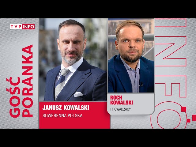 ⁣„Polski polityk nie powinien być proeuropejski” | Janusz Kowalski w programie "Gość Poranka&quo