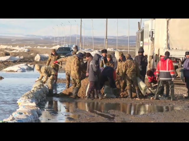 ⁣Угроза паводка сохраняется в Кокпектинском районе области Абай