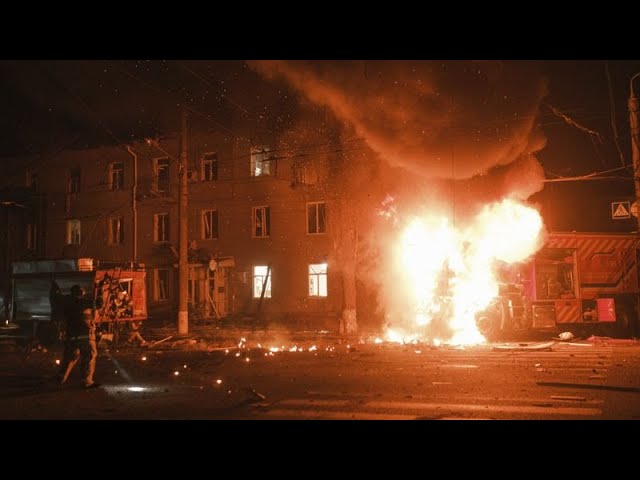 ⁣Mehrere Todesopfer nach russischem Drohnenangriff auf Wohnhäuser in Charkiw