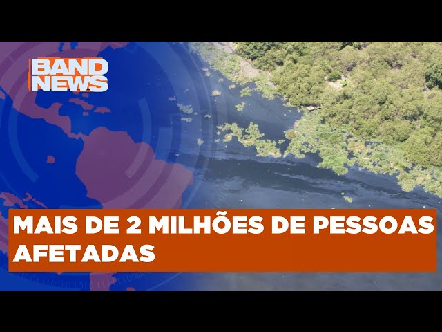 Vazamento em rio paralisa abastecimento de água | BandNews TV