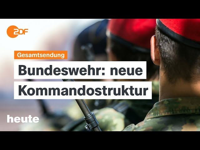 ⁣heute 19:00 Uhr vom 04.04.2024 Bundeswehr-Reform, Nato-Jubiläum, Getreidetransport aus der Ukraine