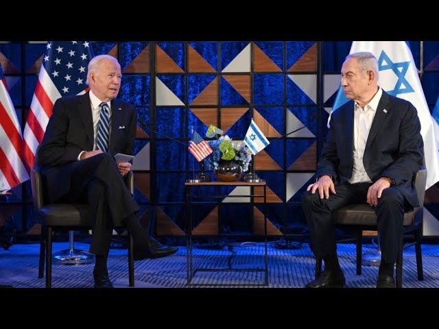 ⁣Joe Biden and Benjamin Netanyahu speak for the first time since aid workers killed in Gaza