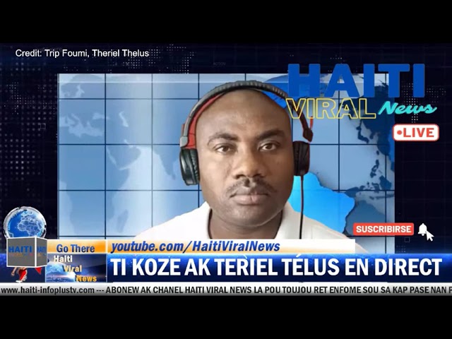 Theriel Thelus pale sou Sitiyasyon Peyi a nan Ti Koze ak TT La Police arete yon Fo Dèdè