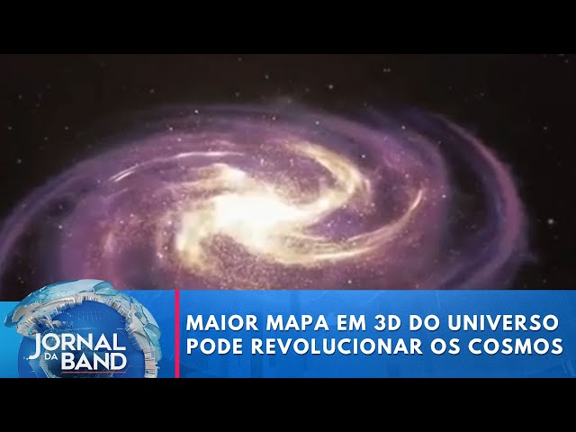 Maior mapa em 3D do Universo pode revolucionar compreensão do Cosmos | Jornal da Band