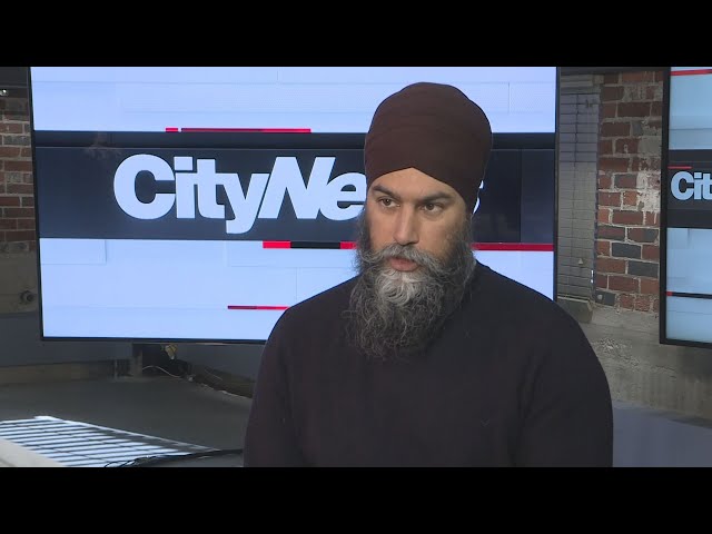 Jagmeet Singh on Manitoba’s stance on the carbon tax