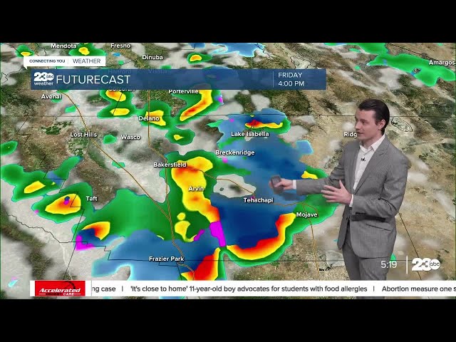 23ABC Evening weather update April 4, 2024