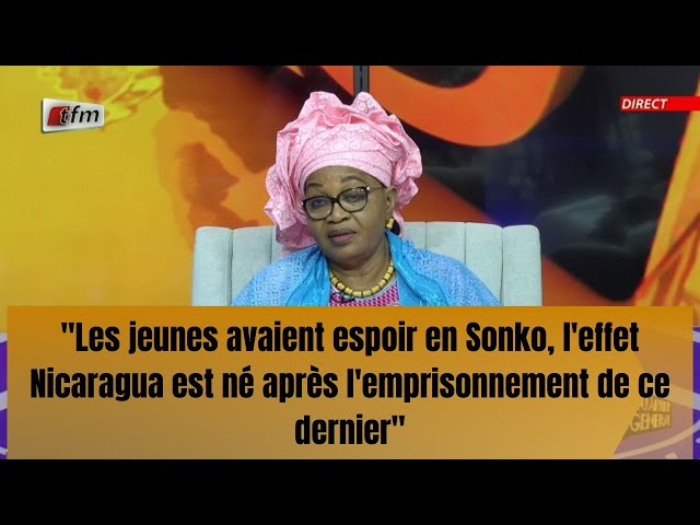 "Les jeunes avaient espoir en Sonko, l'effet Nicaragua est né après l'emprisonnement 