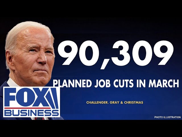 UH-OH: Biden touts economy as US companies planned more than 90K job cuts