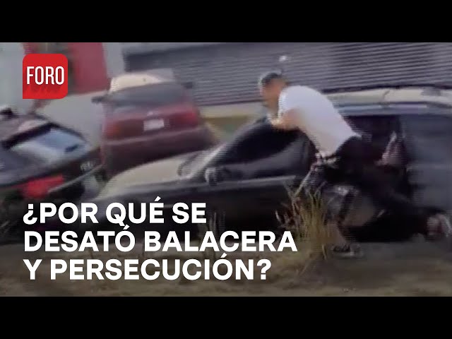 ¿Qué pasó con los involucrados en tremenda balacera sobre la México-Toluca? - Las Noticias