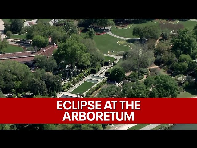 Dallas Arboretum will host thousands to watch the total solar eclipse, including NASA