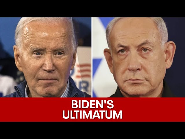 Biden tells Israel’s Netanyahu future US support for war depends on new steps to protect civilians