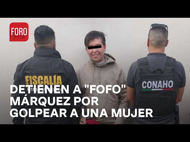 Detienen al influencer Rodolfo ‘Fofo’ Márquez por golpear a mujer en Naucalpan - En Una Hora