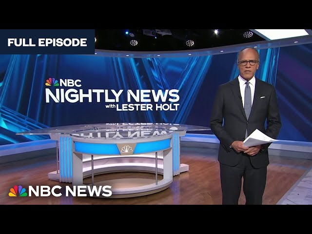 Nightly News Full Broadcast - April 4