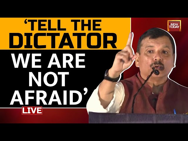 Sanjay Singh LIVE: Sanjay Singh's Fiery Speech LIVE | Sanjay Singh's Big Warning To BJP |I