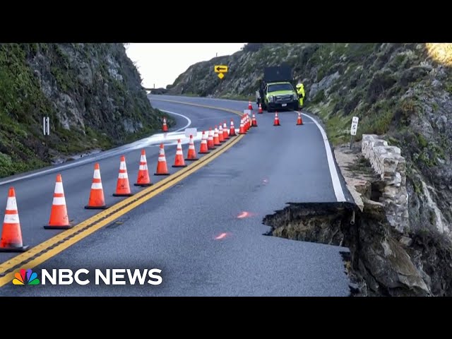 California faces evacuation warnings in Big Sur ahead of storm