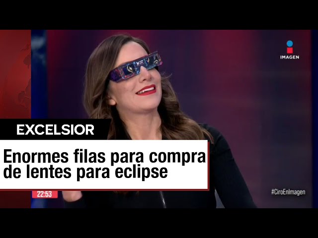 Se agotan lentes hechos por reclusos para ver el eclipse solar en CDMX