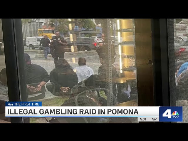 Police raid illegal casino operation masked as beauty salon