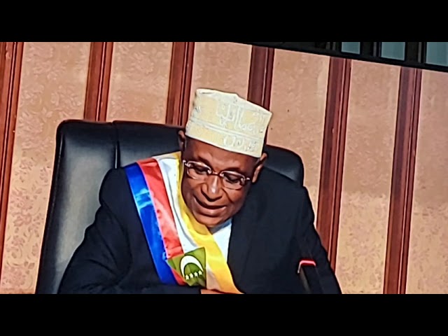 EN DIRECT à l'assemblée nationale Comorienne