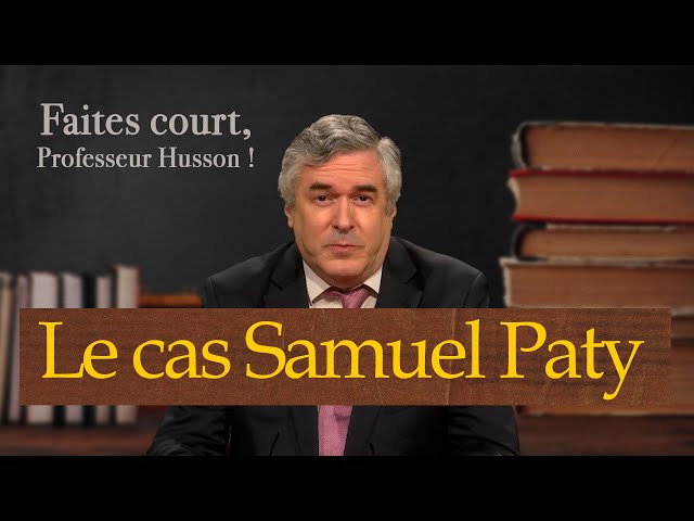 [Format court] Le cas de Samuel Paty fait encore débat - Faites court professeur Husson - TVL