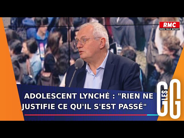 ⁣Adolescent lynché à Viry-Châtillon : le maire de la ville témoigne face aux GG