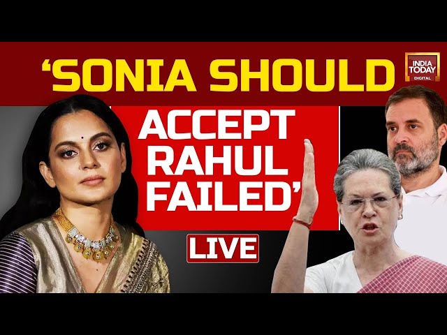 Kangana Ranaut LIVE | Kangana Ranaut On Why She Chose BJP | Kangana On Rahul Gandhi | India Today