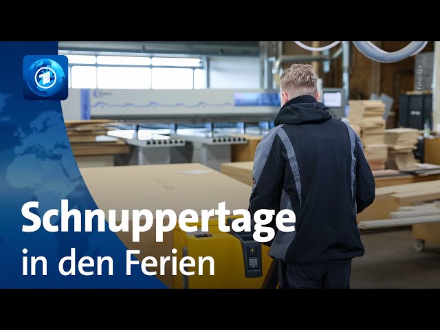 Nachwuchsmangel im Handwerk: Mini-Praktikum während der Ferien