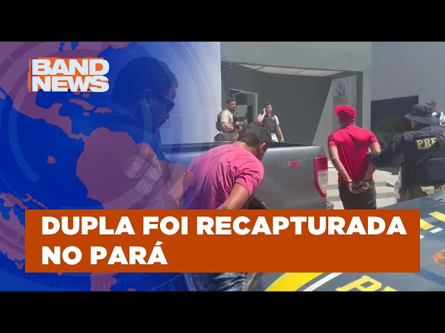 Fugitivos foram levados de volta ao presídio de Mossoró | BandNews TV