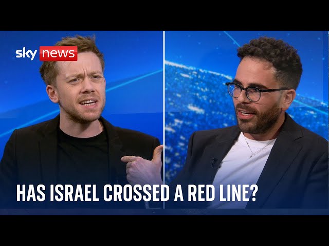 ⁣Things get heated as Owen Jones and Hen Mazzig discuss the war in Gaza