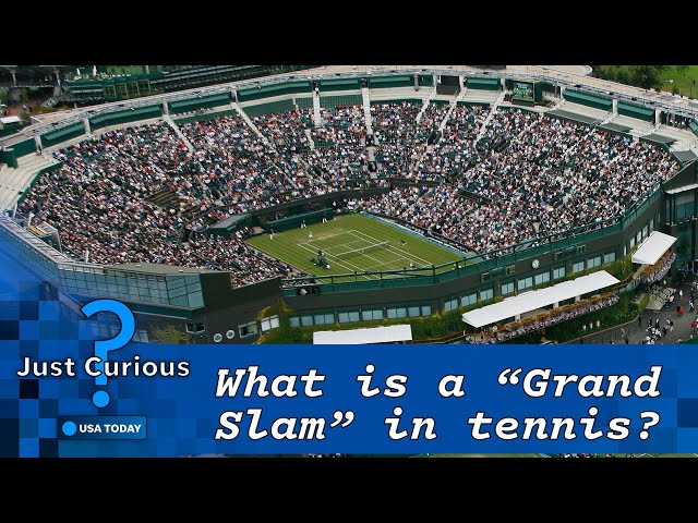 ⁣What is a tennis Grand Slam? What the term means and who has won it | JUST CURIOUS