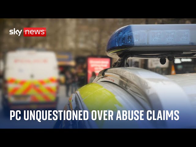 Policeman accused of abuse remains unquestioned