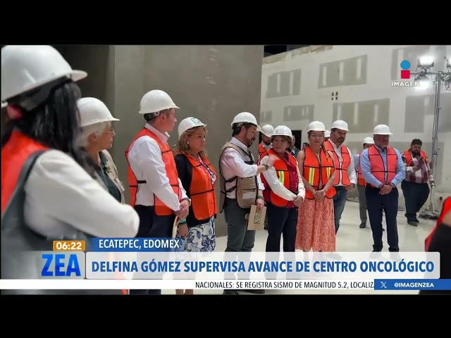 Ya hay avances del Centro Oncológico en Ecatepec, Edomex