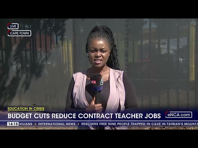 Budget cuts reduce contract teacher jobs