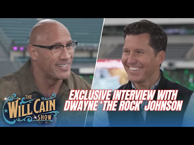 An exclusive interview with Dwayne 'The Rock' Johnson | Will Cain Show