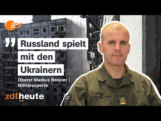 Ukraine militärisch unter Druck - Russland setzt auf Zermürbung | ZDFheute live