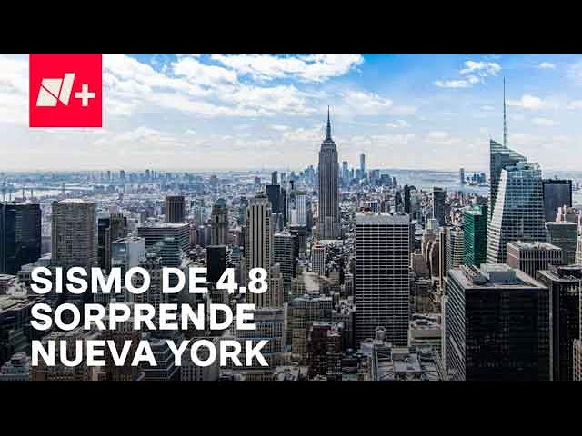 Se registra sismo 4.8 en Nueva York, EUA - Despierta