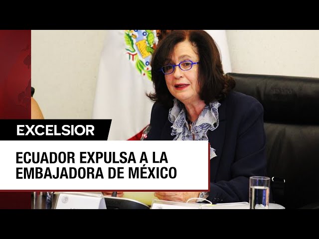 ¿Por qué Ecuador declaró persona non grata a embajadora de México?