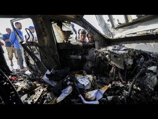 ⁣Tödliche Attacke auf Hilfskonvoi in Gaza: Israel entlässt zwei Offiziere