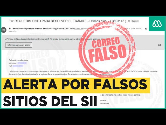 Alerta por falsos sitios de Servicio de Impuestos Internos: ¿Cómo identificar el verdadero?