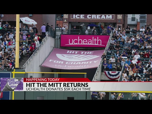 'Hit the Mitt' returns to Rockies games