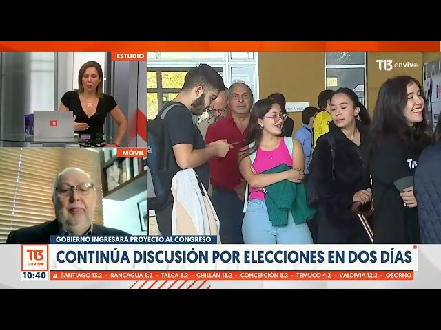 Servel defiende elección en dos días