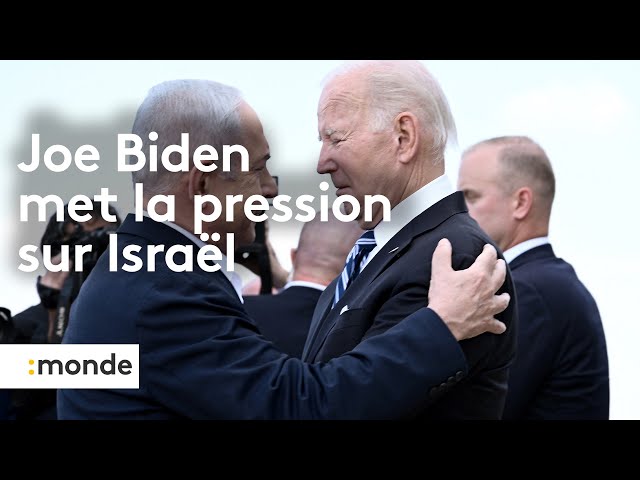 ⁣Joe Biden met la pression sur Benjamin Netanyahou pour éviter la famine à Gaza