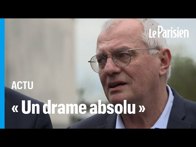 « C’est très dur » : les larmes du maire de Viry-Châtillon après le décès du collégien de 15 ans