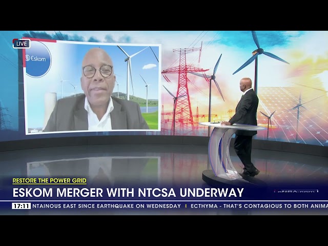 Eskom merger with NTCSA underway