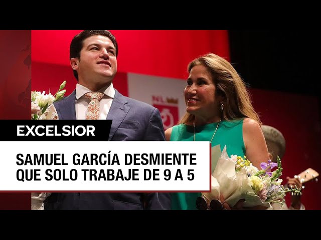 Samuel García aclara horario laboral tras regaño de su madre