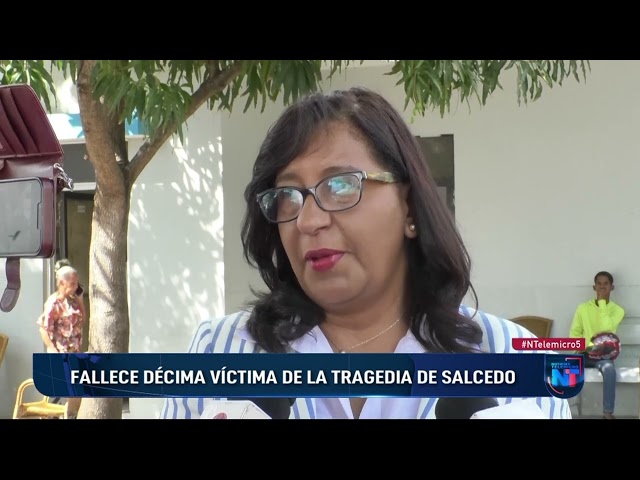 ⁣Aumentaron a 10 las víctimas mortales del incendio en carnaval de Salcedo