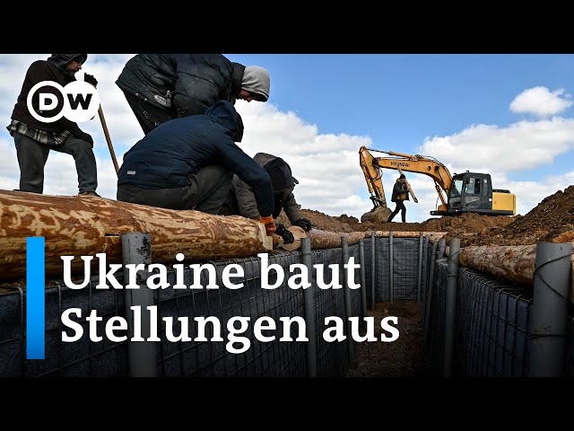 ⁣Die ukrainische Armee steht an mehreren Frontabschnitten unter Druck | DW Nachrichten